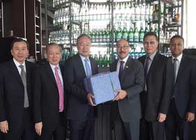 CPF hosts farewell lunchon to Indian Embassor to Thailand