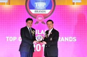 CPF wins Thailand's Top Corporate Brand 2015