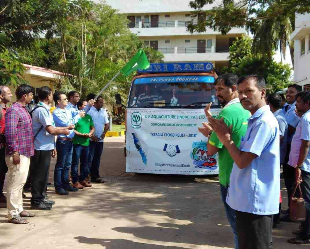 CPF India helps flood-affected residents in Chengannur 