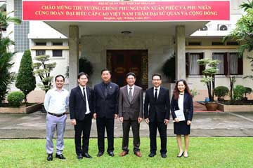 CPF welcomes Ambassador of Vietnam 