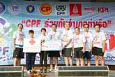 CPF Running Club donated Bt117,600 to Tha Rua Red Cross Society, Ayudhaya 
