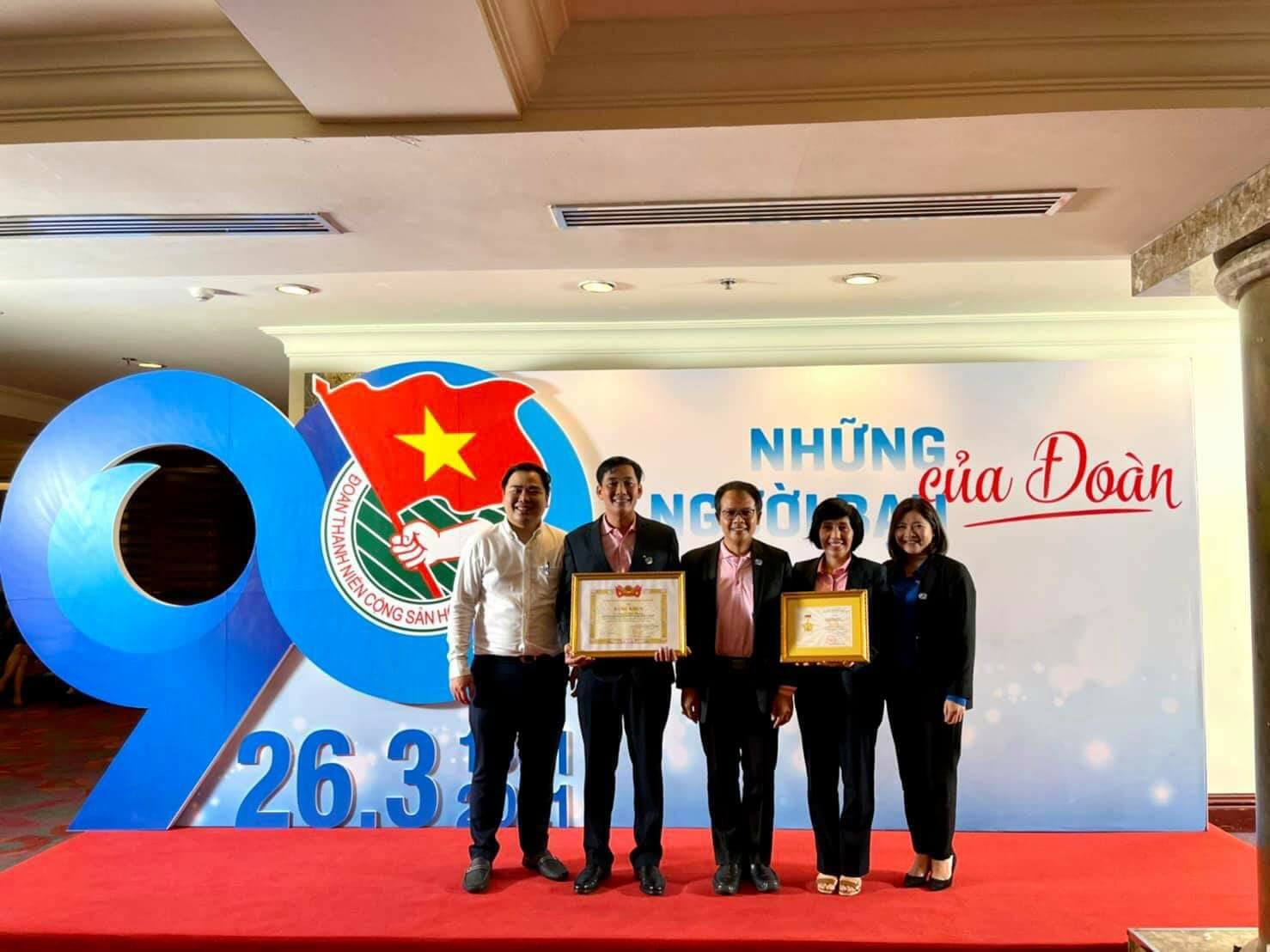CP Vietnam’s members received the HCYU “For Young Generation” medals