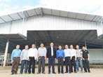 CEO visited food processing plant of C.P. Laos