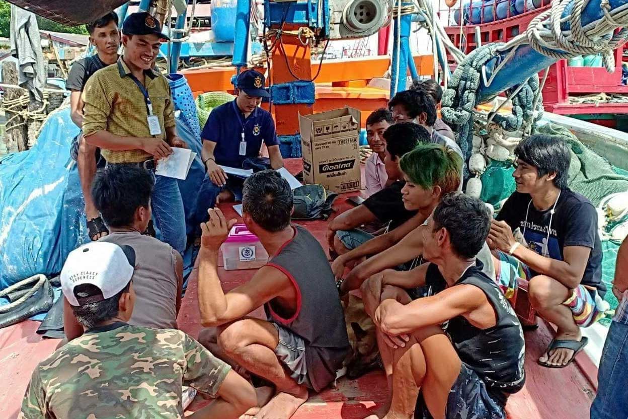 Thailand is making a progress in ending IUU fishing
