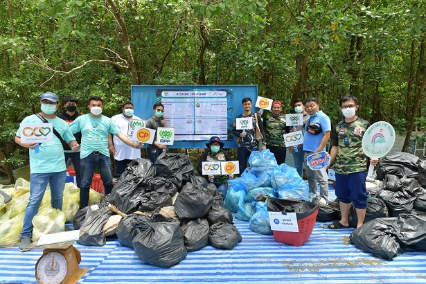 CP Foods employees and partner clean-up trashes in 7 coastal areas ...